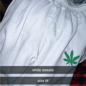 white men sweats